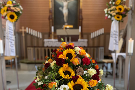 Blomster til begravelse på røros os ålen haltdalen